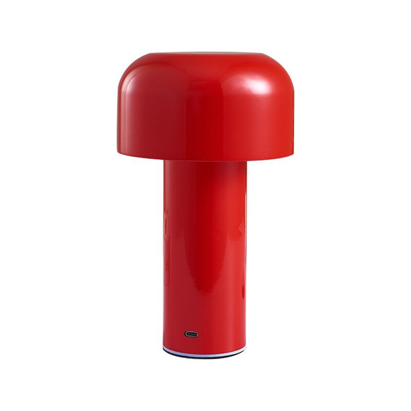 Kreativ Touchkänslig Mini LED USB Ladbart Nattljus Plastsvampsbord för Sorum, Vid Sängen, Restaurang, Hotell Användning