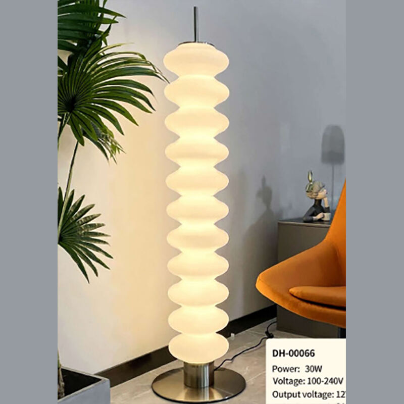 Wave floor lamp