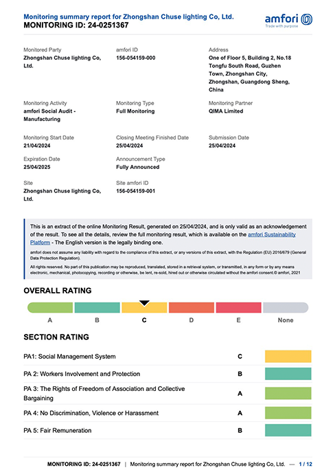 certification