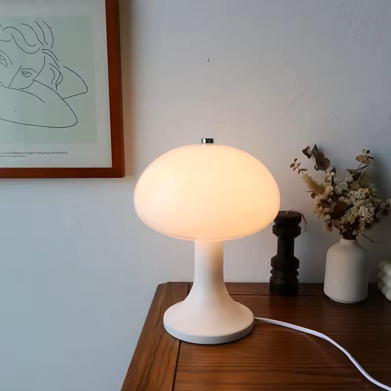 CHUSE Factory high light Witte glazen tafellamp woondecoratie led-verlichting voor slaapkamer hotel
