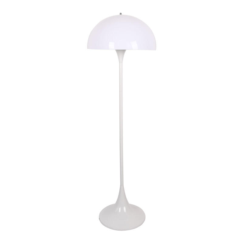 Danska Modern Retro Smidd Golvlampa Svampknopp Form LED Läslysa för Sovkammare Studie Hemdekor