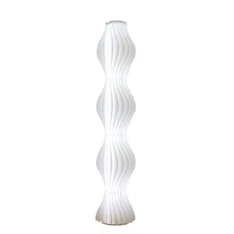 Fabriken producerar Nordisk modern lux lyxa acryl vardagsrum sovrum veckad golvlampa