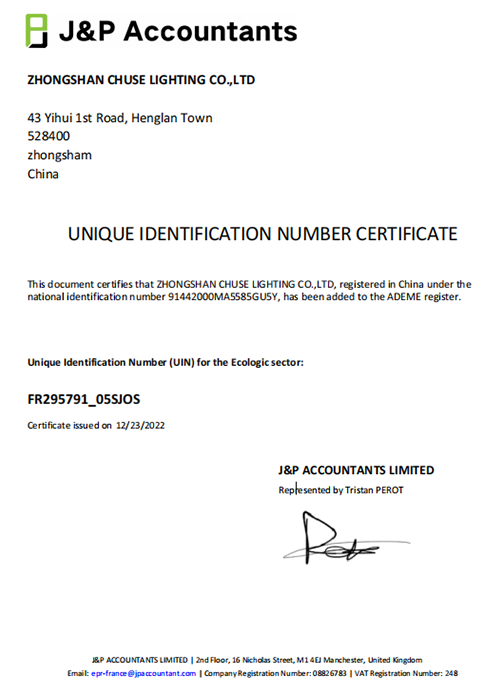 certification