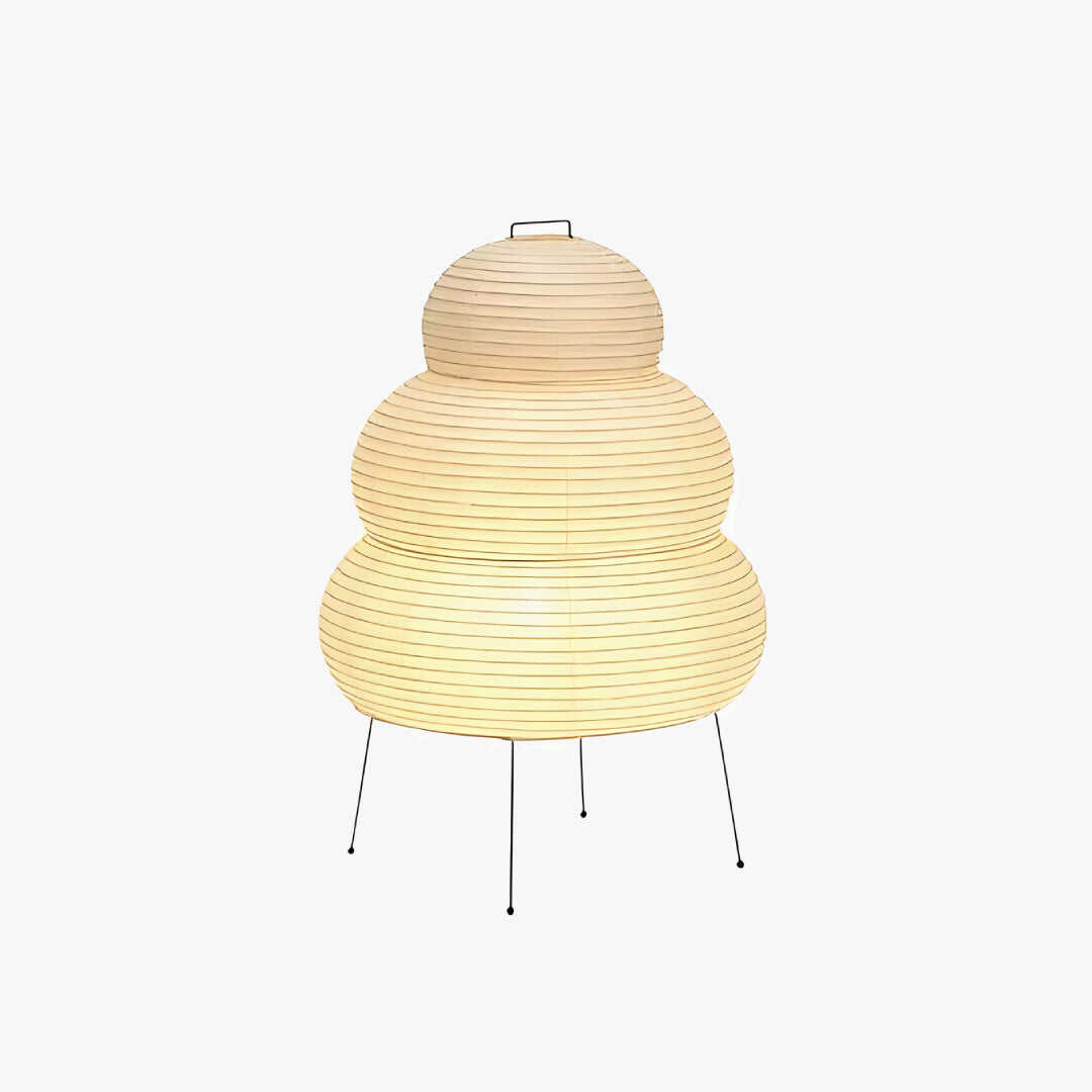 CHUSE Fabrik Japansk Stil Kreativ Risplattform Bordslampa LED Glöd Skrivbord Hemdekor Rum Decor Ljus