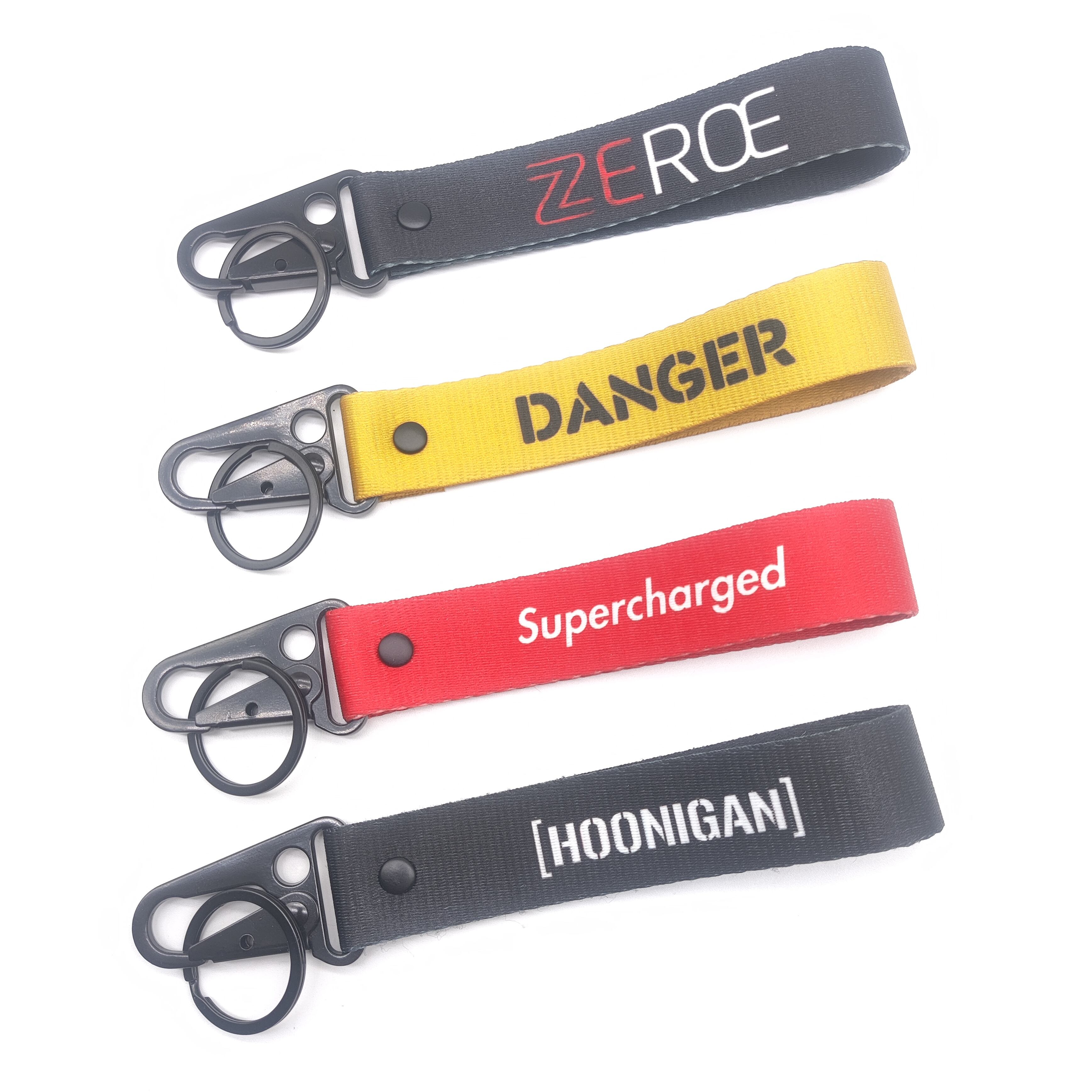 product custom fabric stitching lanyard keychain printing design lanyard car key chains key tags custom-5