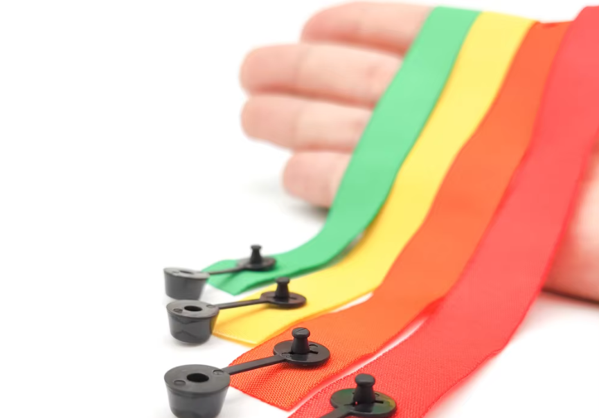 Festival wristbands are used in music festivals.