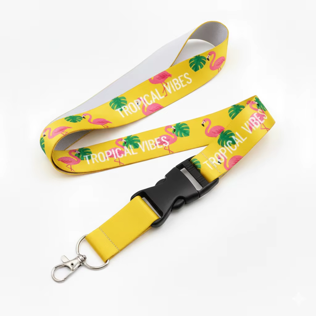 product wholesale oem blank sublimation polyester nylon plain cheap personalized custom logo printed lanyard-1