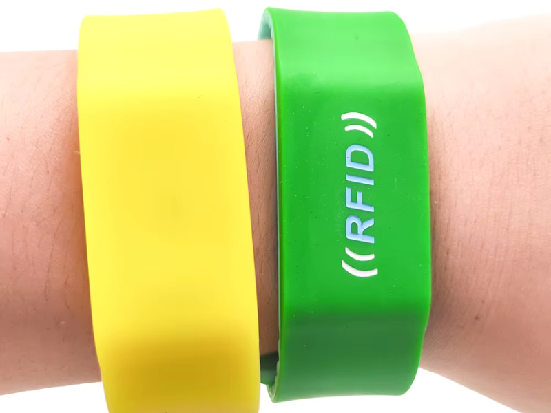How do wrist bands help in events?