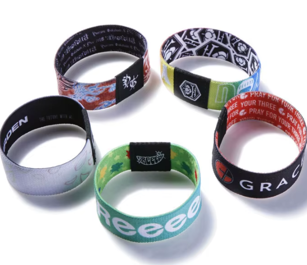 Using custom wristbands increases brand visibility.