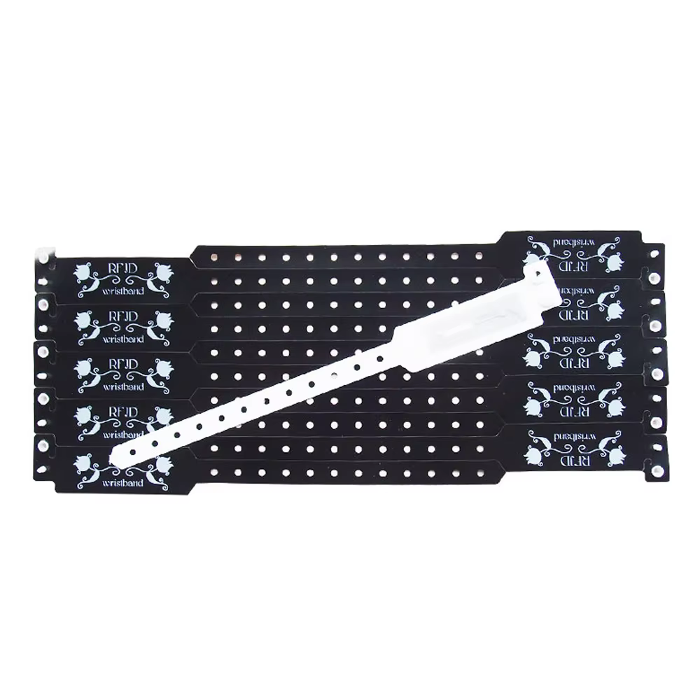 product custom logo festival event fabric custom cloth woven rfid nfc wristbands-7