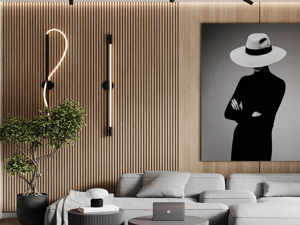 Slat Wall Panel YZSW-022           