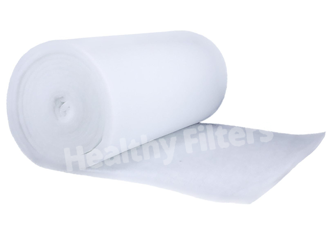 High Dust Holding Capacity Primary Intake Filter Media for Air Filter Practical Air Inlet Pre Filter Rolls for HEPA Filtration System manufacture