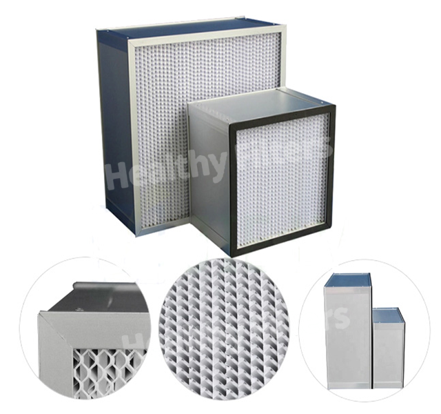 Healthy Filters Deep Pleated Paper Separate H14 High Efficiency HEPA Air Filter supplier