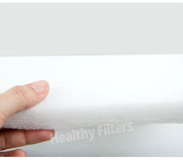 Retardant Material High Temperature Fiberglass Ceiling Filter Filter Media Synthetic Fiber-Based Nonwoven Filter Media details