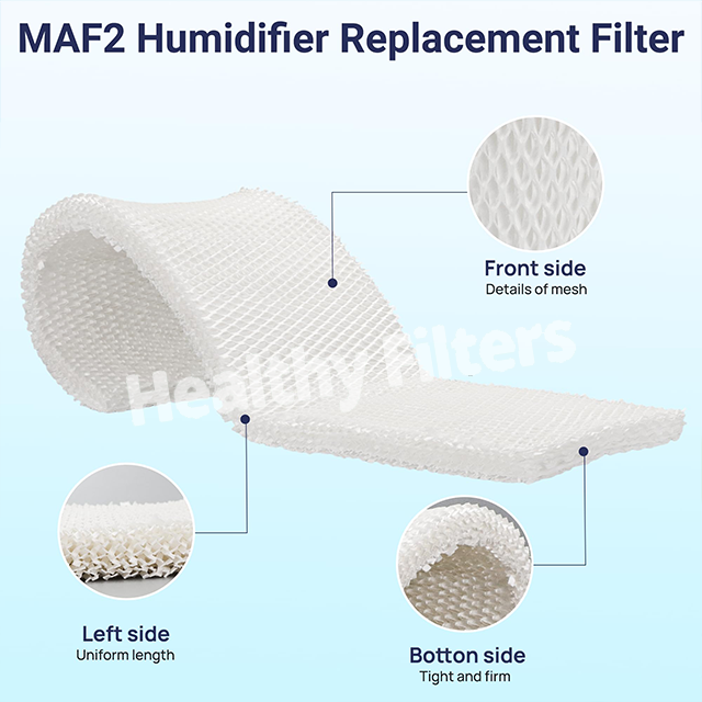 Home Appliance Parts MAF2 Replacement Wick Humidifier Filter for Aircare Esscik Air MiostAIR MA0800 and Replacement for Kenmore 15408 details