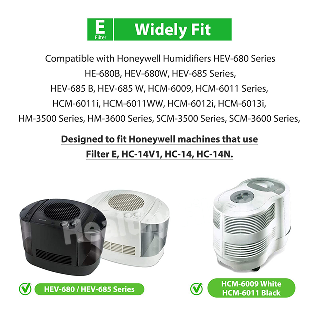 Blue Mesh Treated Layer HC-14 Humidifier Replacement Wicking Filter  for Honeywell HCM-6009 HCM-6011 factory