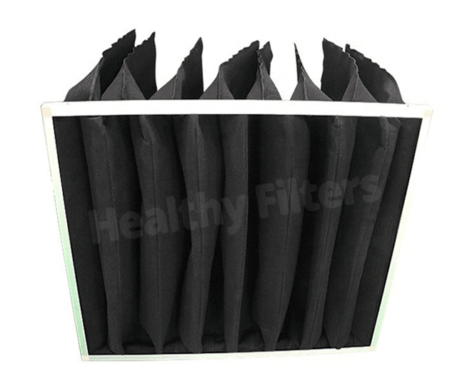 Industrial Primary Activated Carbon Pocket Bag True Air Filter for Odor Removing details