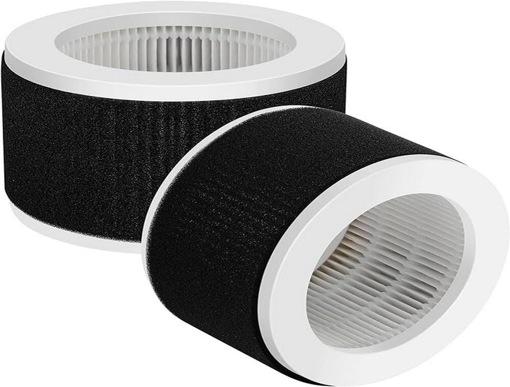 True HEPA  Replacement Filter, 3-Stage Filtration System for Smoke, Odor, Pet Dander and more Compatible with MOOKA EPI810