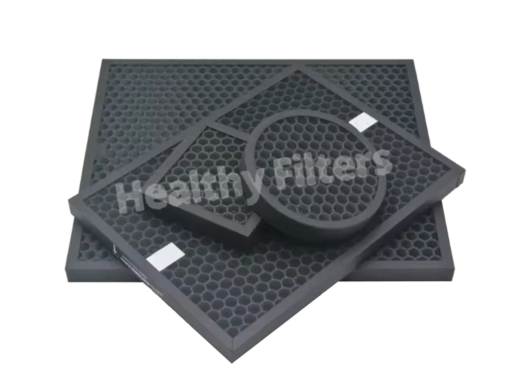 Activated Carbon Customized Household Carbon Filter for Smoke and Odor Removal