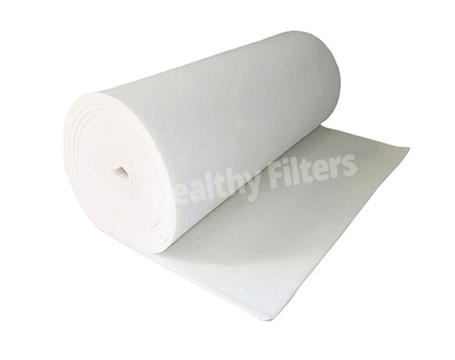 Retardant Material High Temperature Fiberglass Ceiling Filter Filter Media Synthetic Fiber-Based Nonwoven Filter Media details