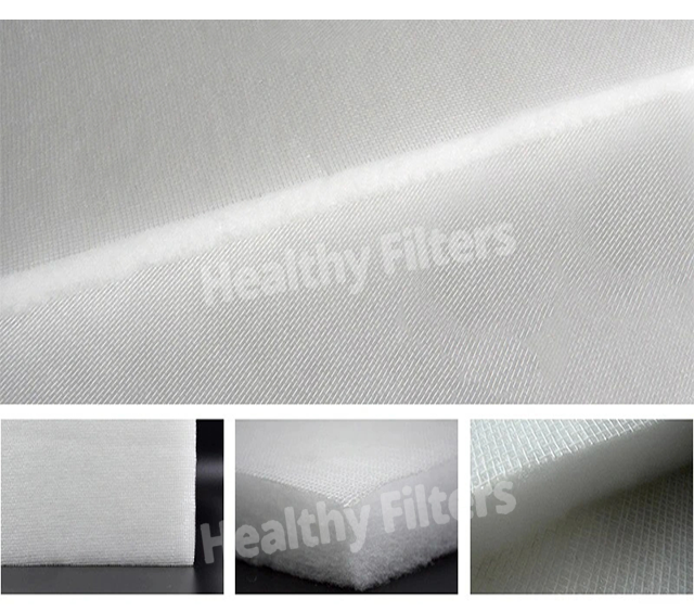 Retardant Material High Temperature Fiberglass Ceiling Filter Filter Media Synthetic Fiber-Based Nonwoven Filter Media details