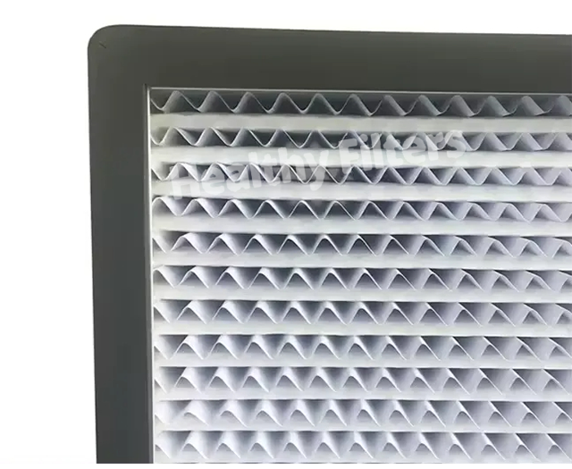 Healthy Filters Customized 0.1um HEPA Separated High Efficiency Air Filter H13 Large Merv 18 U15 factory