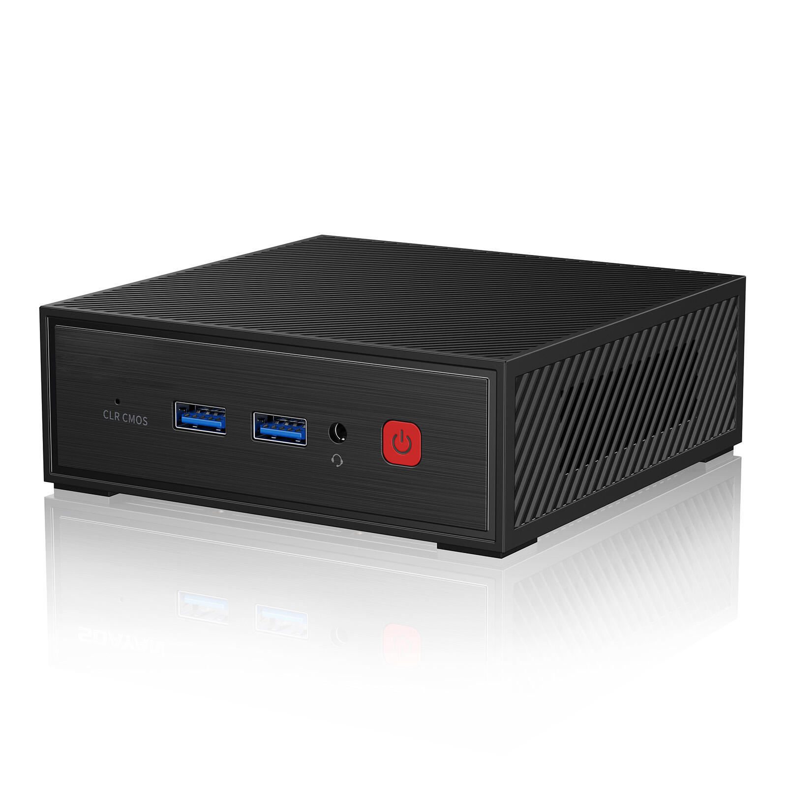 Elebao Nuevo N150/N97/N100 Barebone Mini PC Sin DDR Ni SSD Wifi5 Dual HD Escritorio para Uso en Casa, Negocios y Oficinas