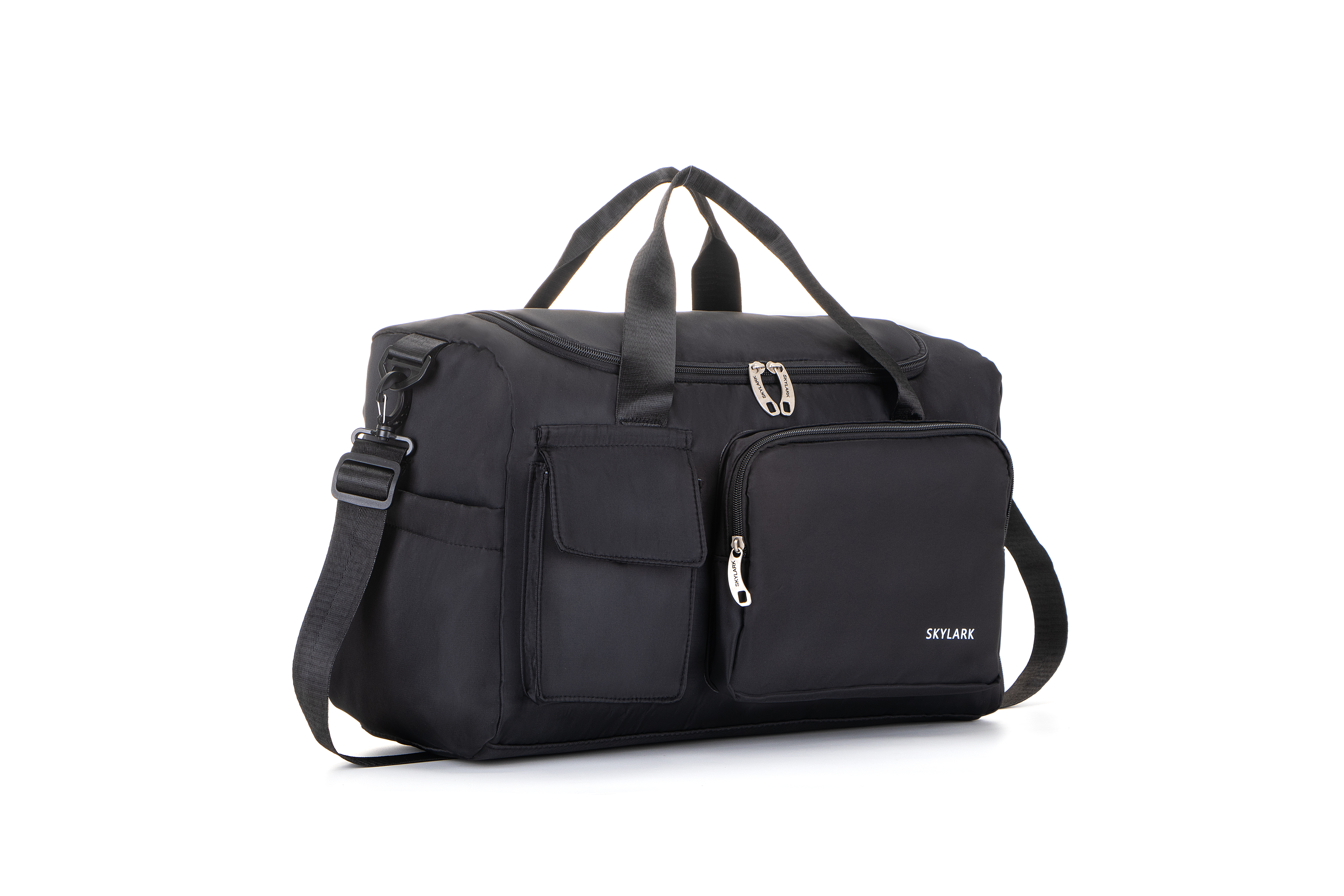 Womens Mens Sports Gym Bag Duffle Bag with Shoes Compartment, Weekend Travel Bag Overnight Bag, Water Resistant Holdall Hospital Bag for Swimming