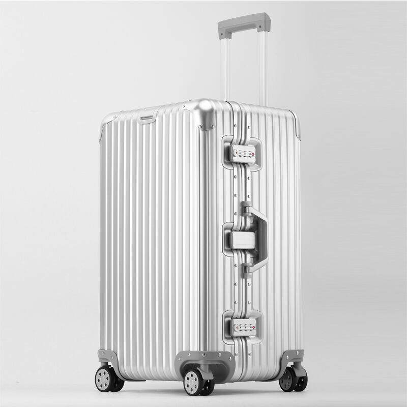 customized 20 30 inch large capacity spinner rolling luggage waterproof pc with tsa password lock-8