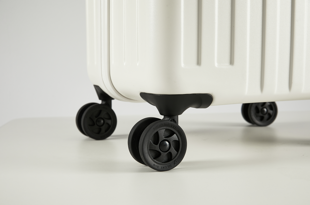 durable abs pc trolley suitcase with tsa combination lock and expandable design-1