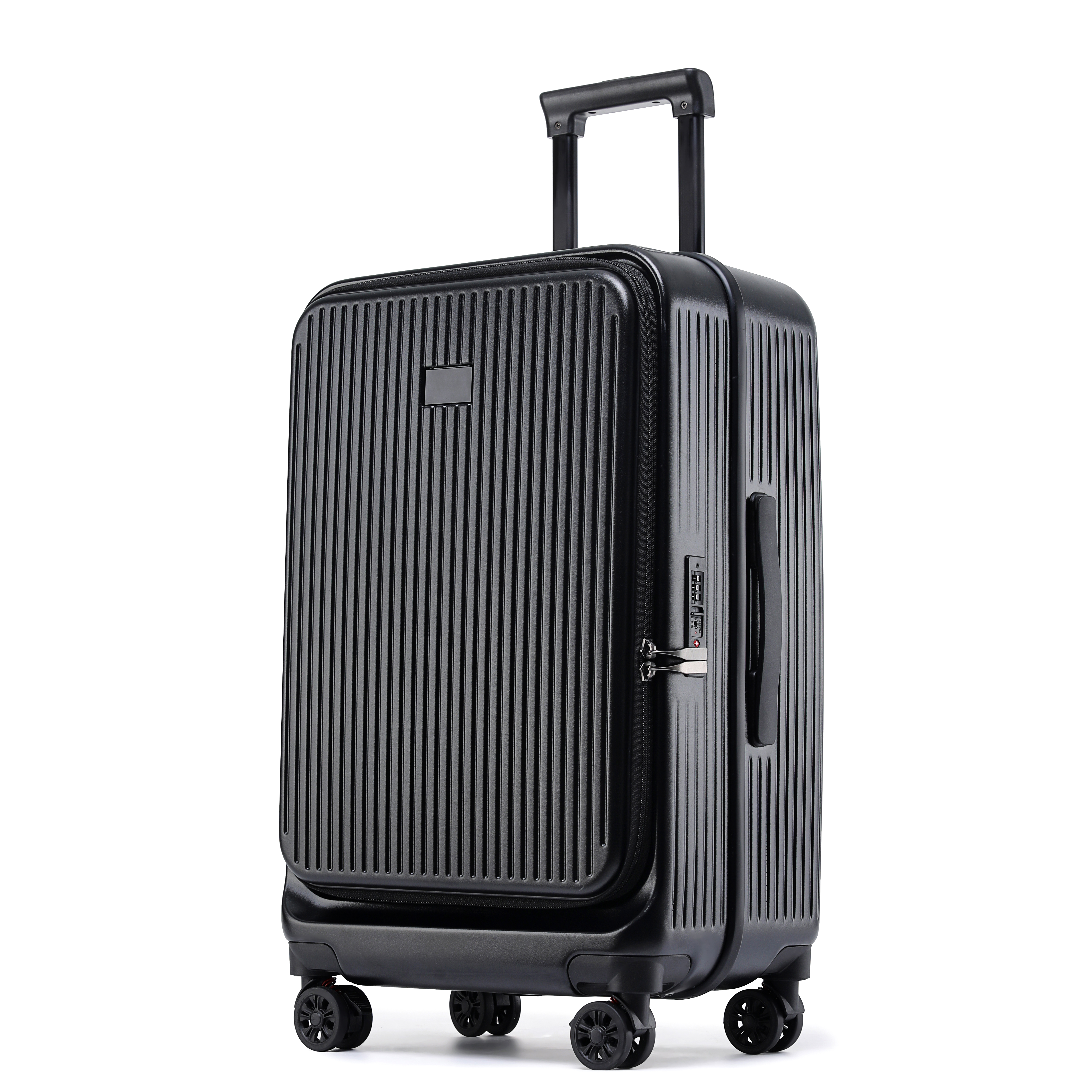 Custom Wholesale ABS+PC Large Luggage Set – Deluxe Portable Travel Trolley Suitcase