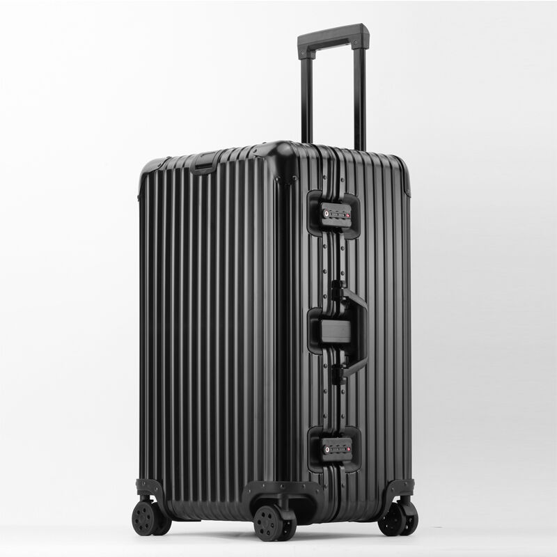 Customized 20-30 Inch Large Capacity Spinner Rolling Luggage | Waterproof PC with TSA Password Lock