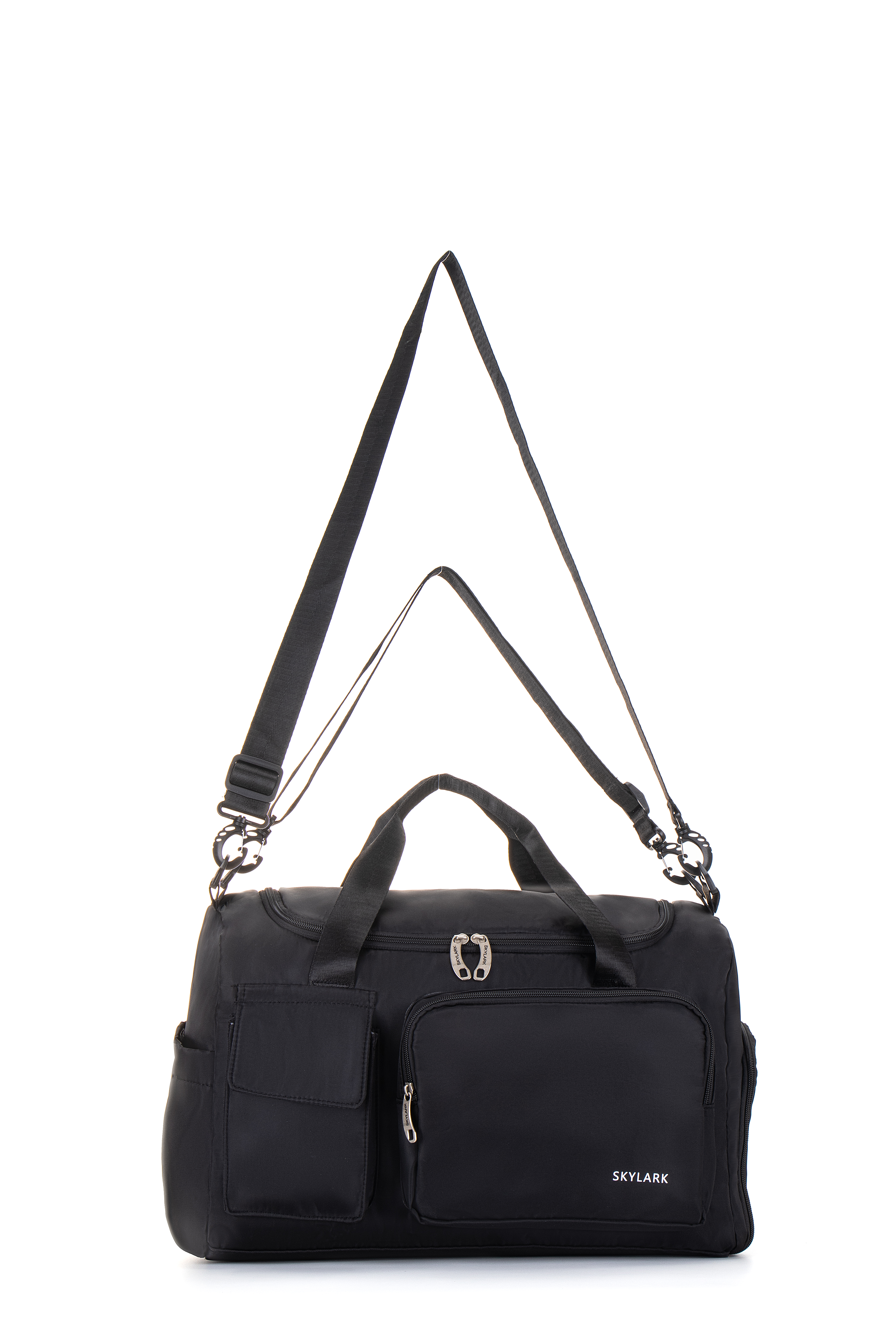 Womens Mens Sports Gym Bag Duffle Bag with Shoes Compartment, Weekend Travel Bag Overnight Bag, Water Resistant Holdall Hospital Bag for Swimming