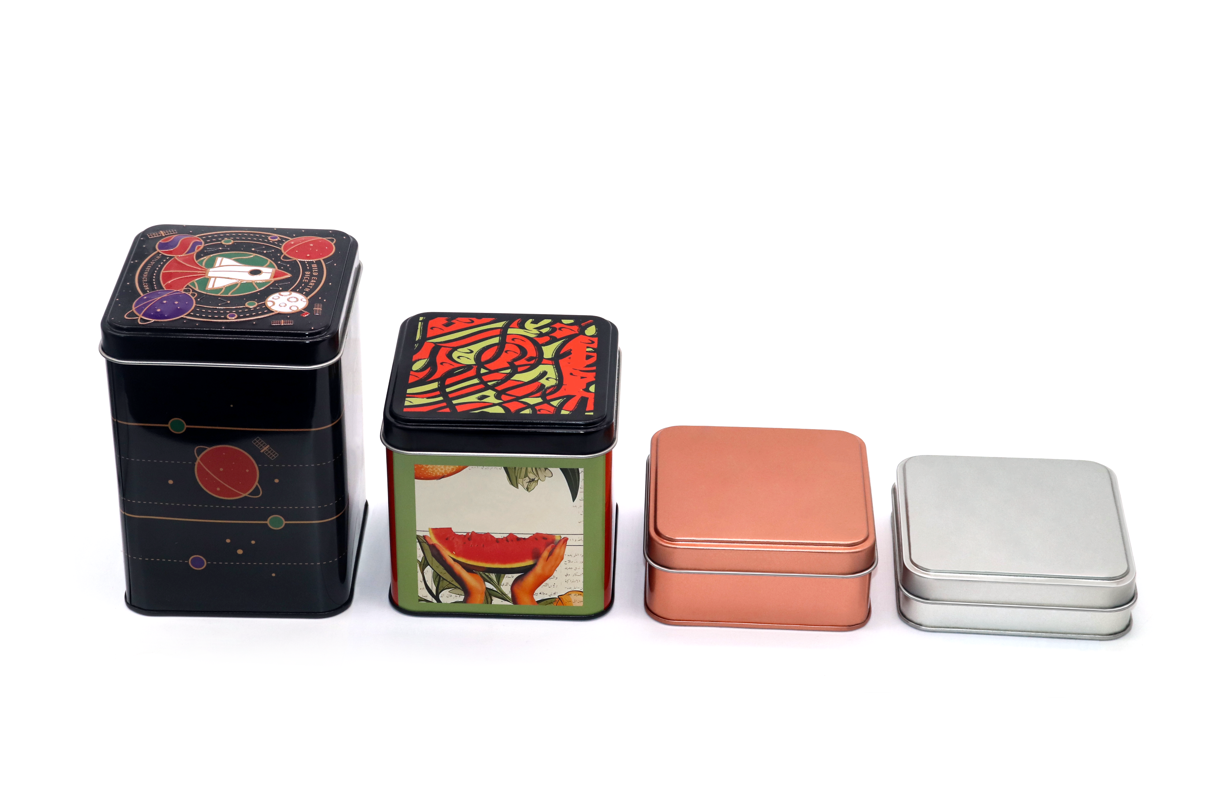 What Makes Rectangular Tins with Lids Ideal for Food Storage?
