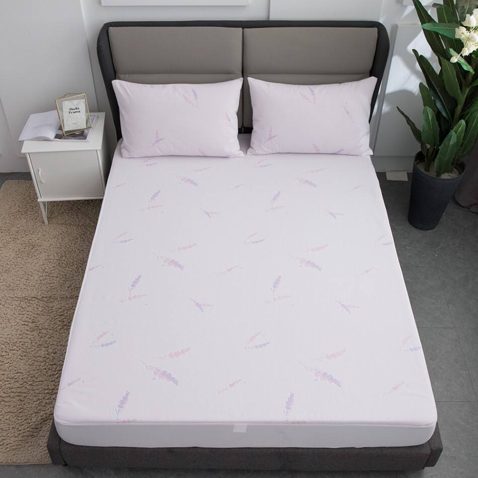 Tessuto Jacquard con Infusione di Lavanda