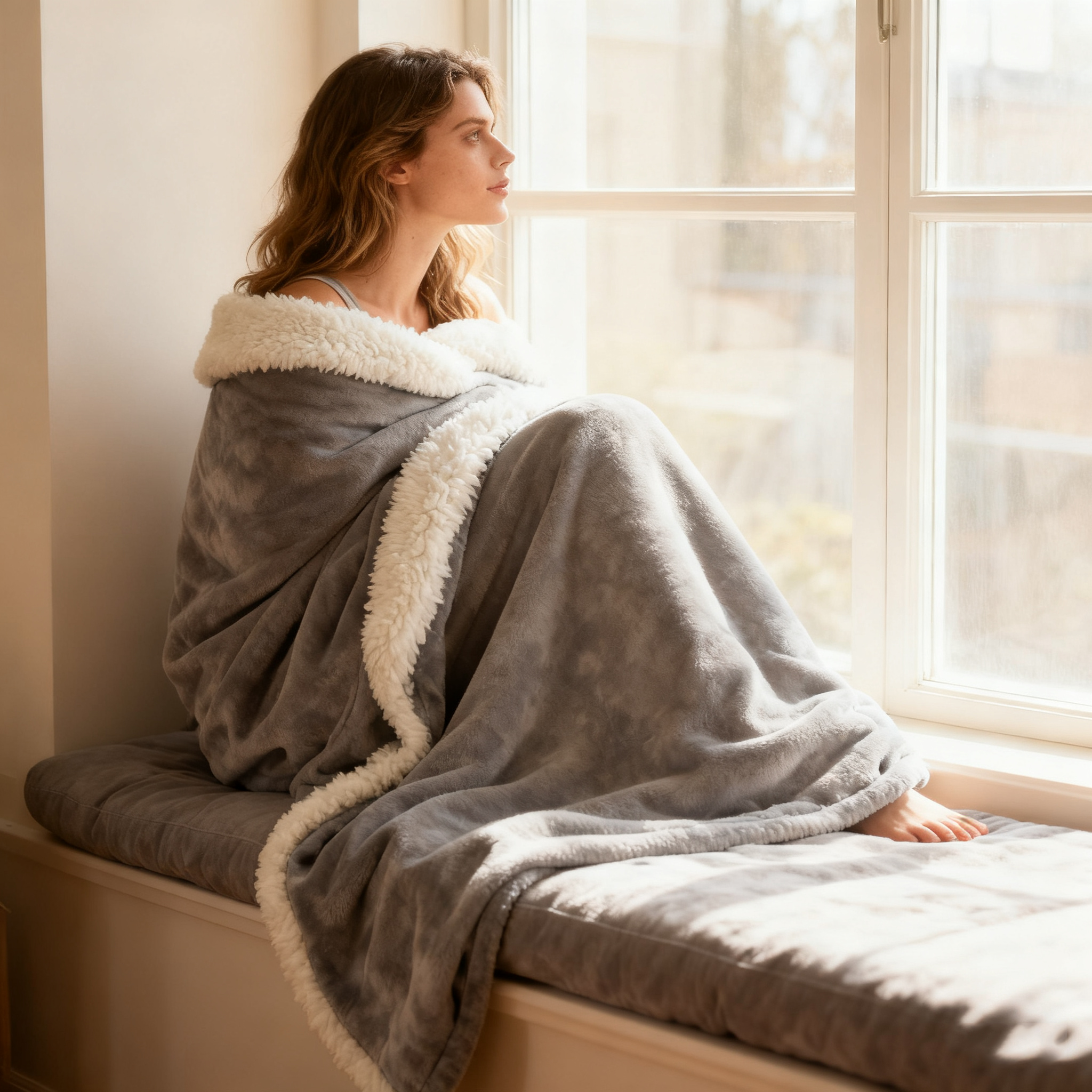 Blanket-Solid Flannel Fleece