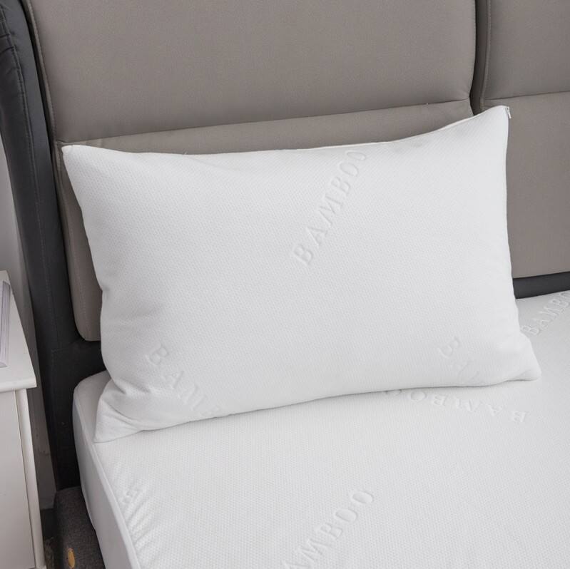 Προστατευτικό Μαξιλαριού Αδιάβροχο Jacquard Με Ίνες Βαμβουκιού