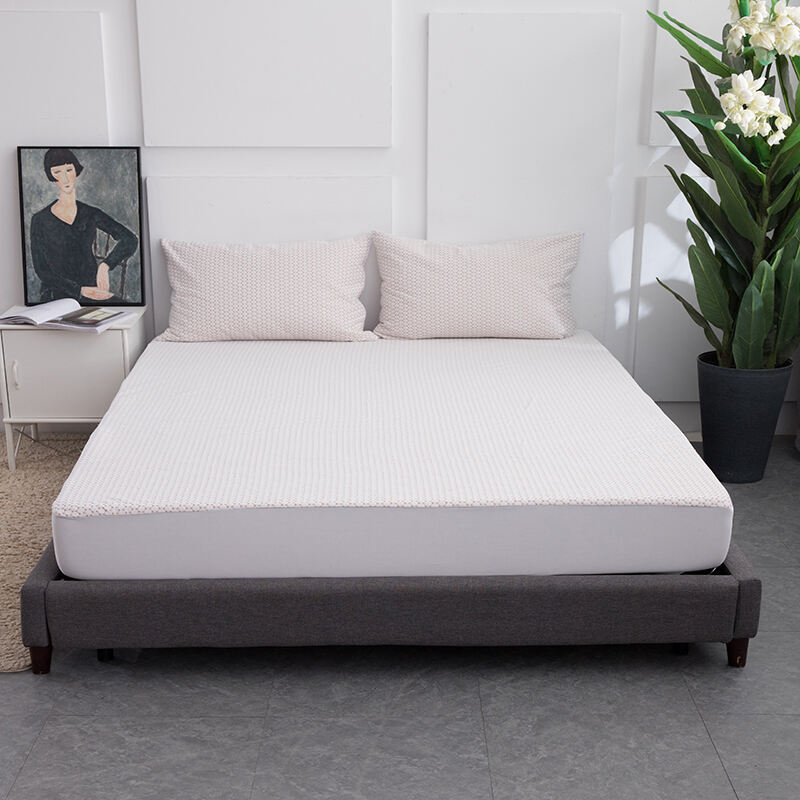 Waterproof na Protector ng Mattress - Copper Infused Jacquard