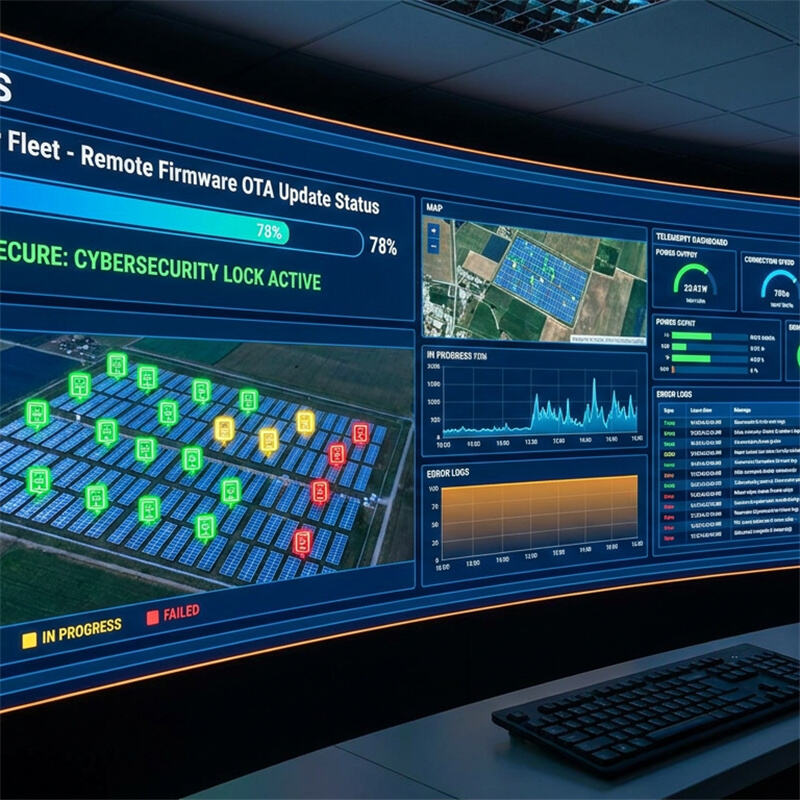 Managing Inverter Firmware Updates in remote B2B sites: Ensuring OTA security and fail-safe recovery.