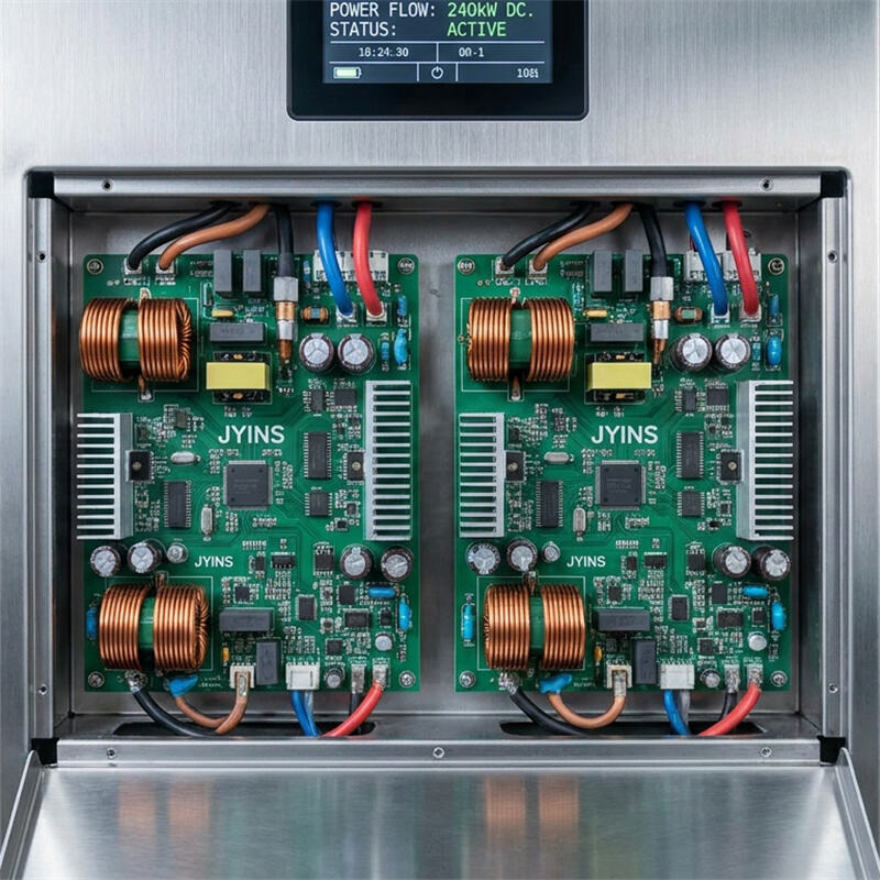 Why is 'Double-Isolated' circuit design critical for high-voltage commercial battery chargers?