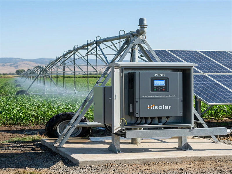 Agricultural Automation: Selecting AC/DC Universal Solar Hybrid Pump Controllers for Large-Scale Irrigation