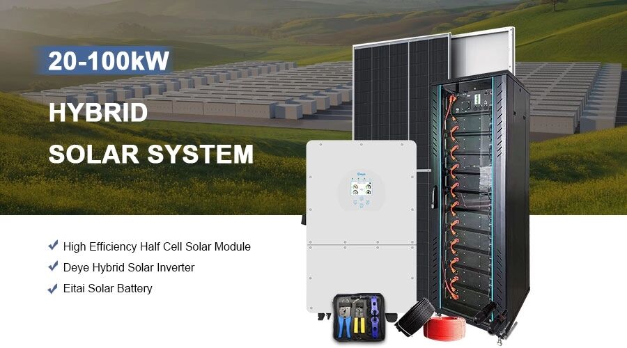 Hybrid Solar System 20-100KW supplier