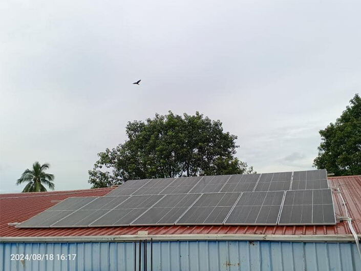 6KW Solar System Projects In Myanmar