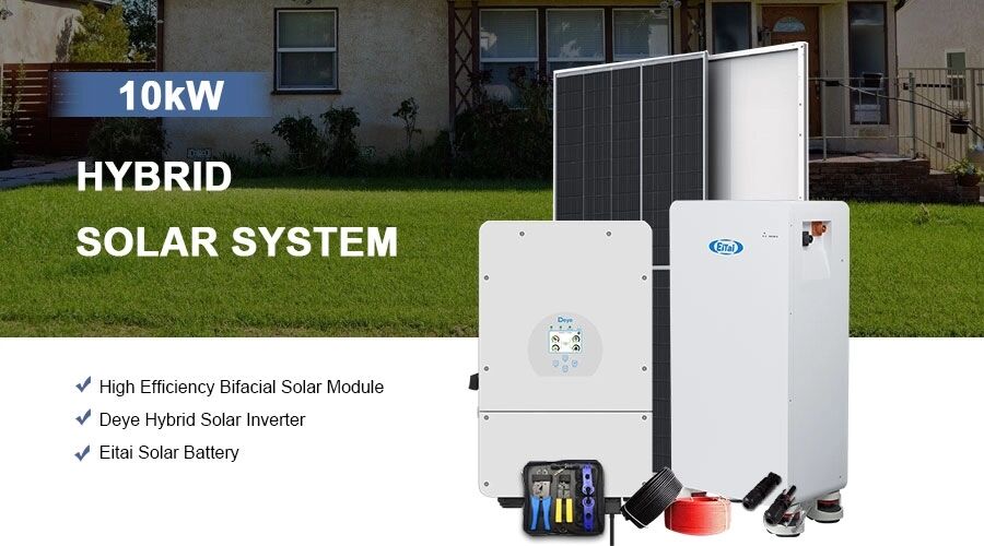 Hybrid Solar System 10KW details