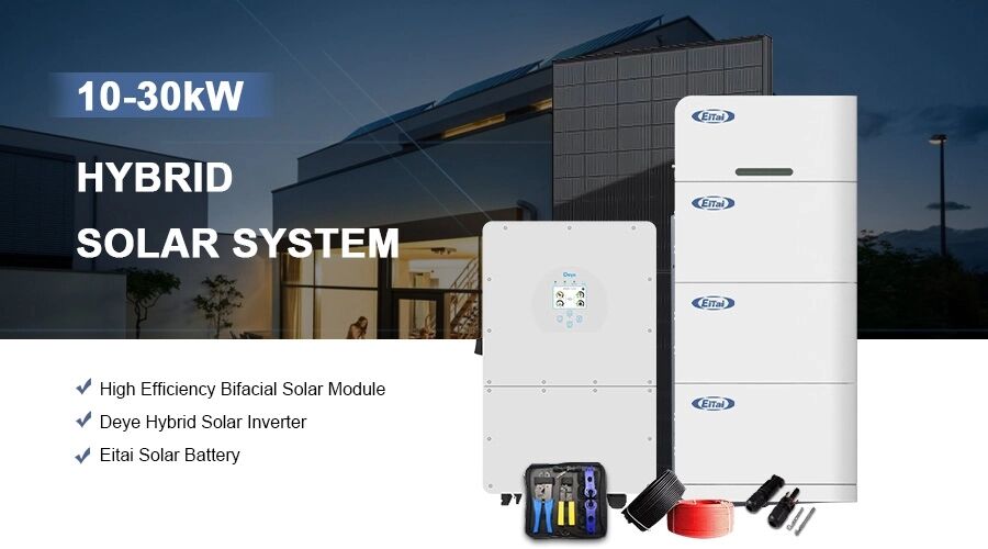 Hybrid Solar System 10-30KW supplier