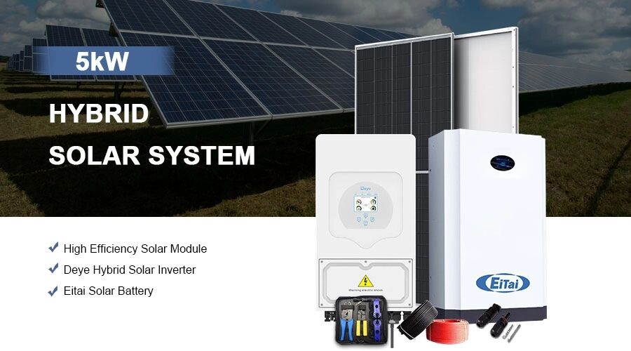 Hybrid Solar System 5KW supplier