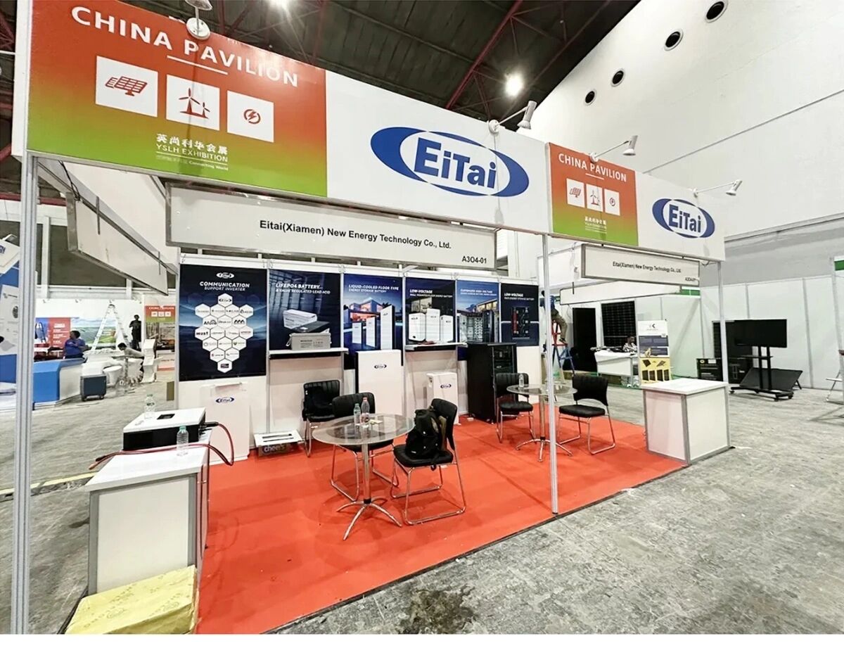 Eitai appeared at solartech indonesia international solar energy exhibition