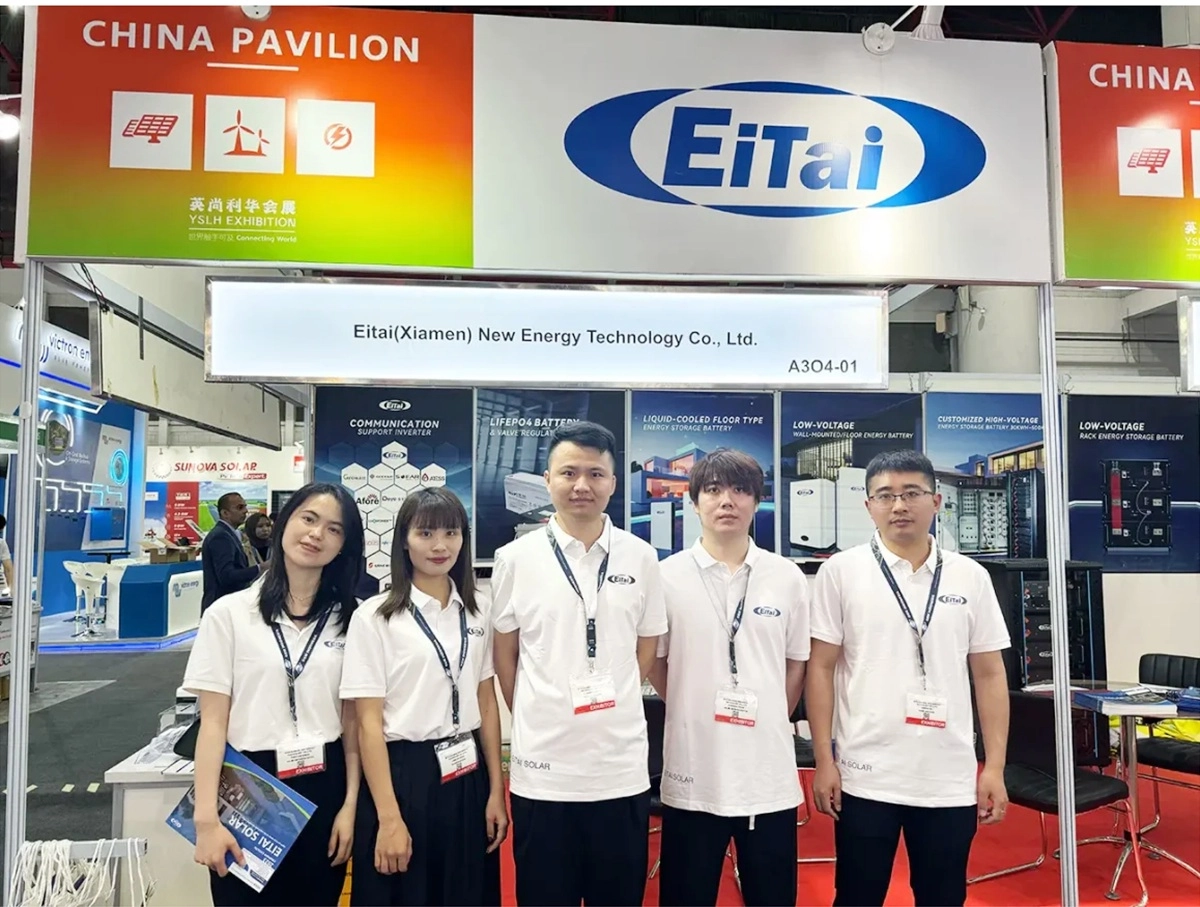 Eitai appeared at solartech indonesia international solar energy exhibition