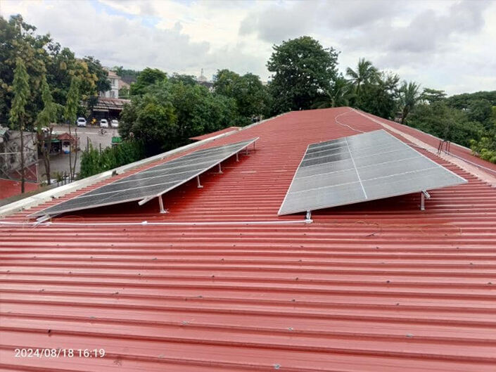 6KW Solar System Projects In Myanmar