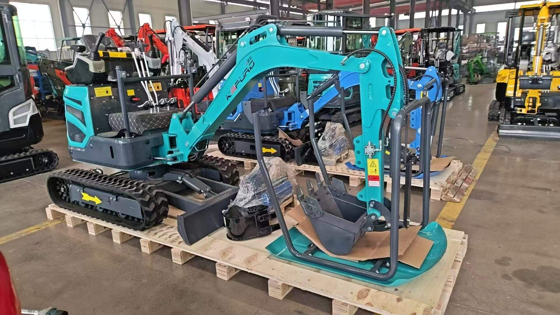 Kapuro Underground Mini Excavators Shipped to Kazakhstan
